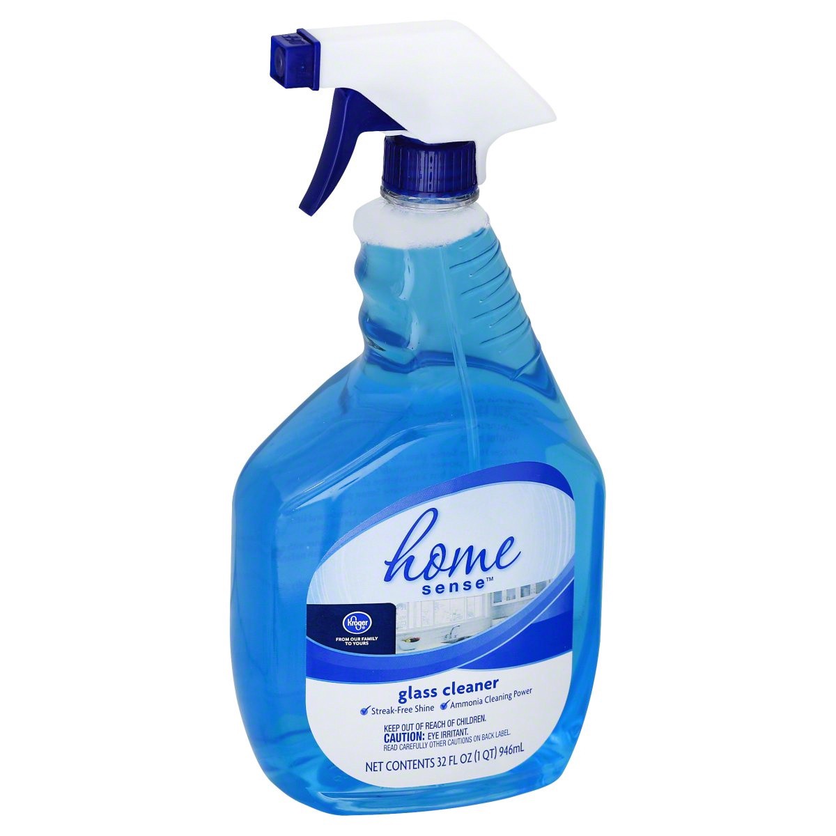 slide 1 of 1, Kroger Home Sense Glass Cleaner, 32 fl oz