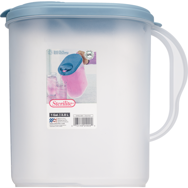 slide 1 of 1, STERILITE Sl Ultra Seal Pitcher 1 Gallon, 1 ct