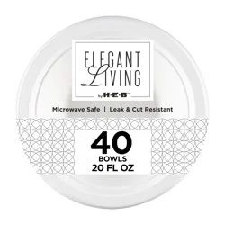 H-E-B Elegant Living 20 oz Bowls
