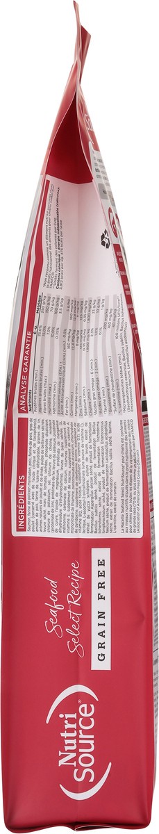 slide 4 of 14, NutriSource Grain Free For All Life Stages Seafood Select Recipe Dog Food 26 lb, 26 lb