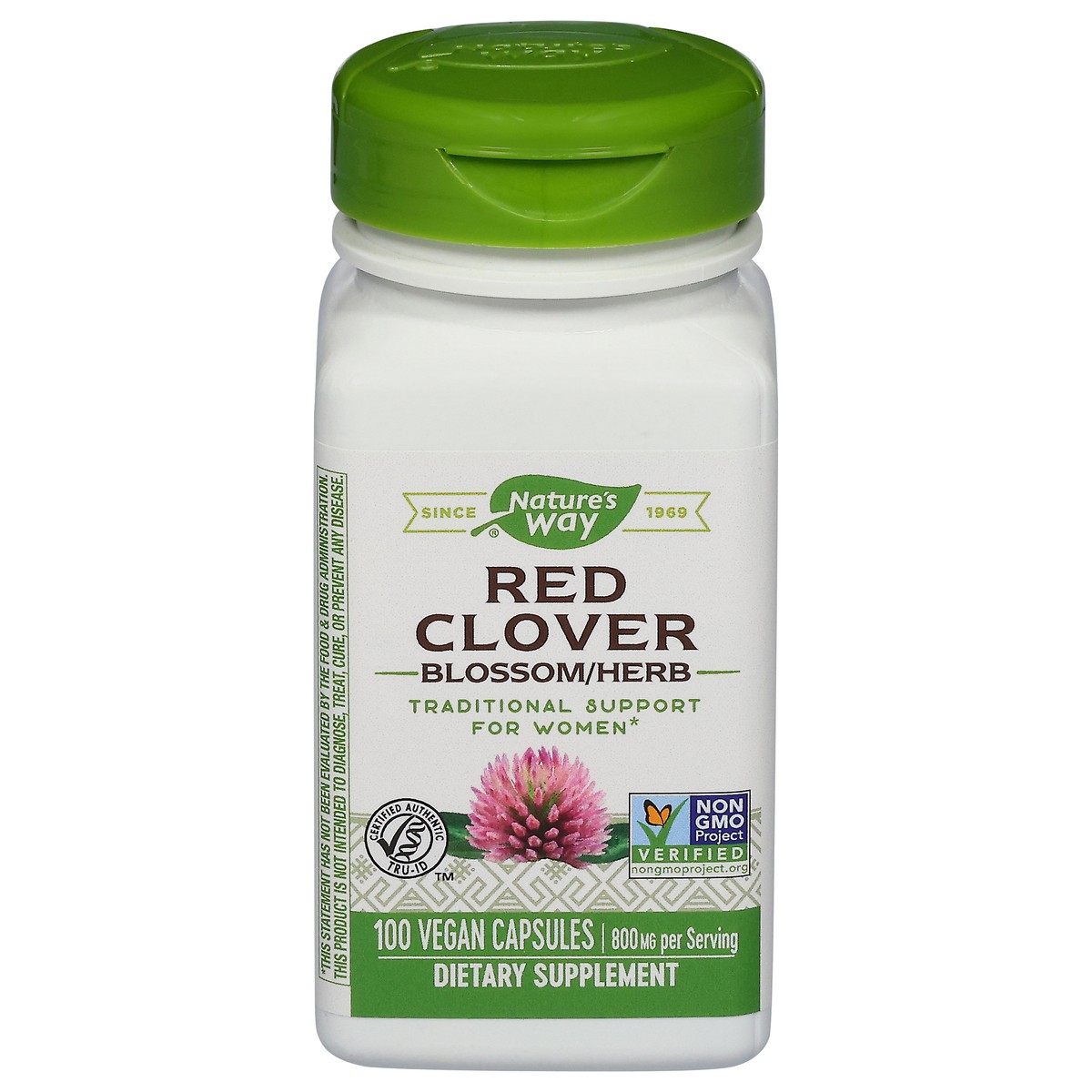 slide 1 of 1, Nature's Way Blossom/Herb Red Clover 100 Vegan Capsules, 100 ct