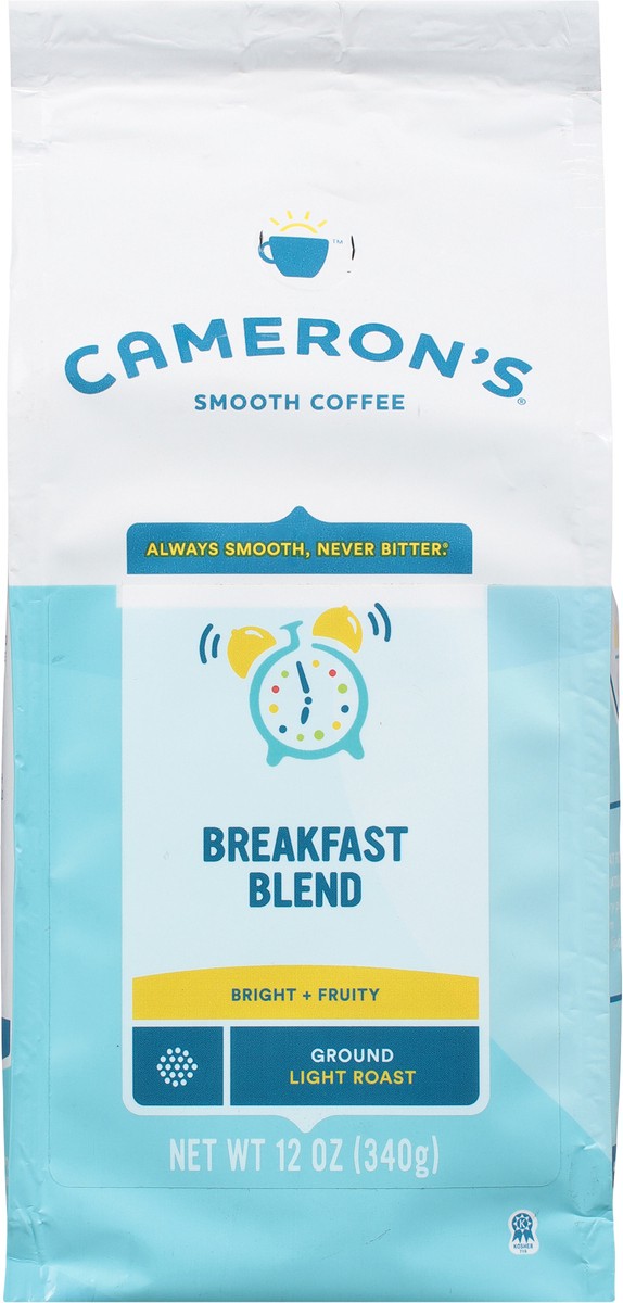 slide 8 of 8, Cameron's Coffee Roasted Ground Coffee Bag, Breakfast Blend, 12oz, 12 oz