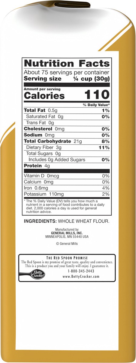 slide 10 of 14, Gold Medal Premium Quality All Natural Whole Wheat Flour For Baking, 5 lb., 5 lb