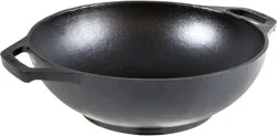 Lodge Cast Iron Mini Wok Black