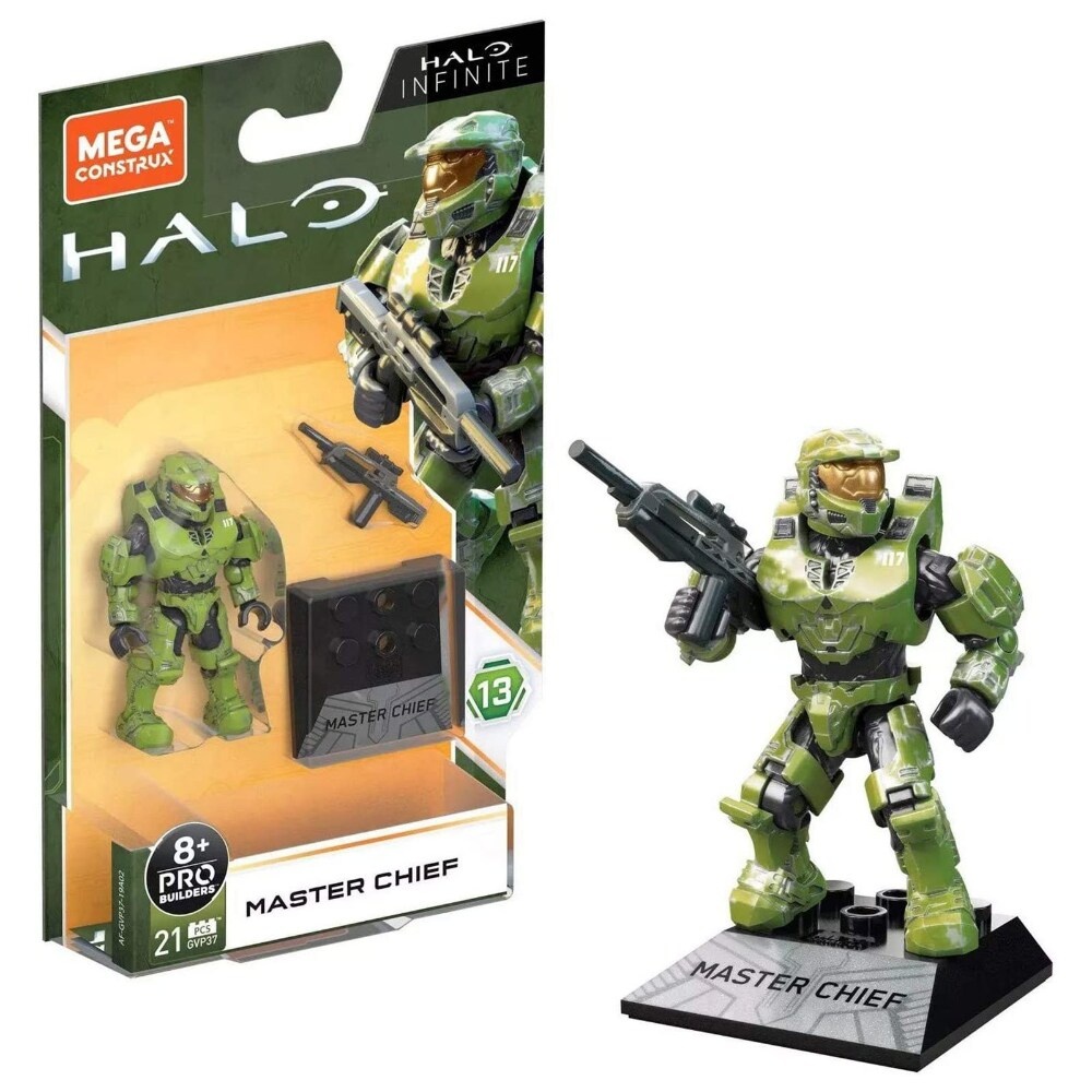 slide 1 of 1, Mega Construx Halo Infinite Master Chief Building Set, 1 ct