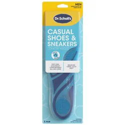 Dr. Scholl's Men's Casual Shoes & Sneakers Comfort Gel Insoles - Size 9-14 (1 pair)