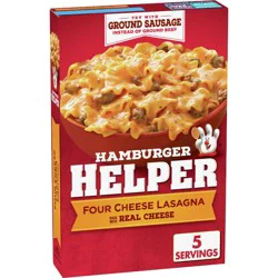 Hamburger Helper, Four Cheese Lasagna, 5.5 oz box