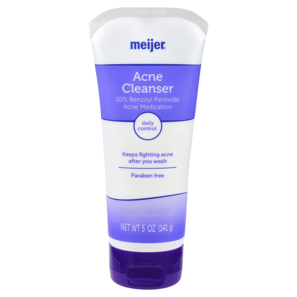 slide 1 of 5, Meijer Acne Cleanser Daily Control, 5 oz