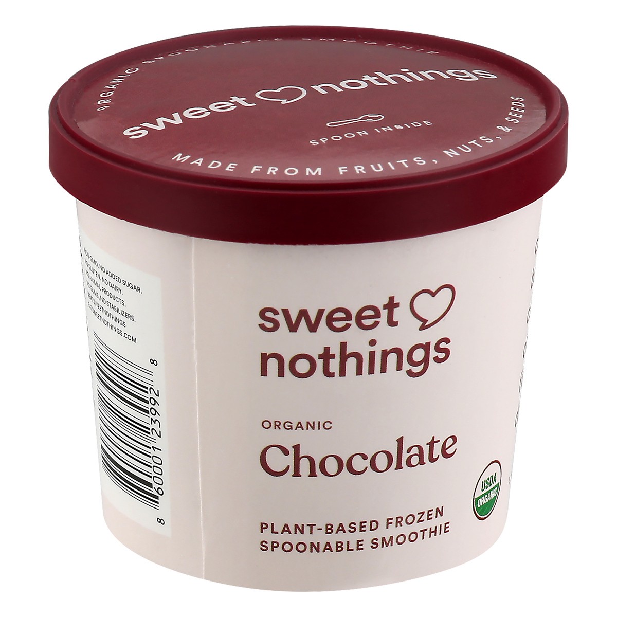 slide 8 of 9, Sweet Nothings Plant Based Spoonable Chocolate Smoothie Frozen Snack, 3.5 fl oz