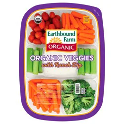 Earthbound Farm Organic Vegetable Tray 36 oz