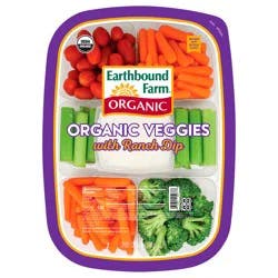 Earthbound Farm Organic Vegetable Tray 36oz