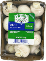 slide 1 of 1, Kroger White Whole Mushrooms, 8 oz