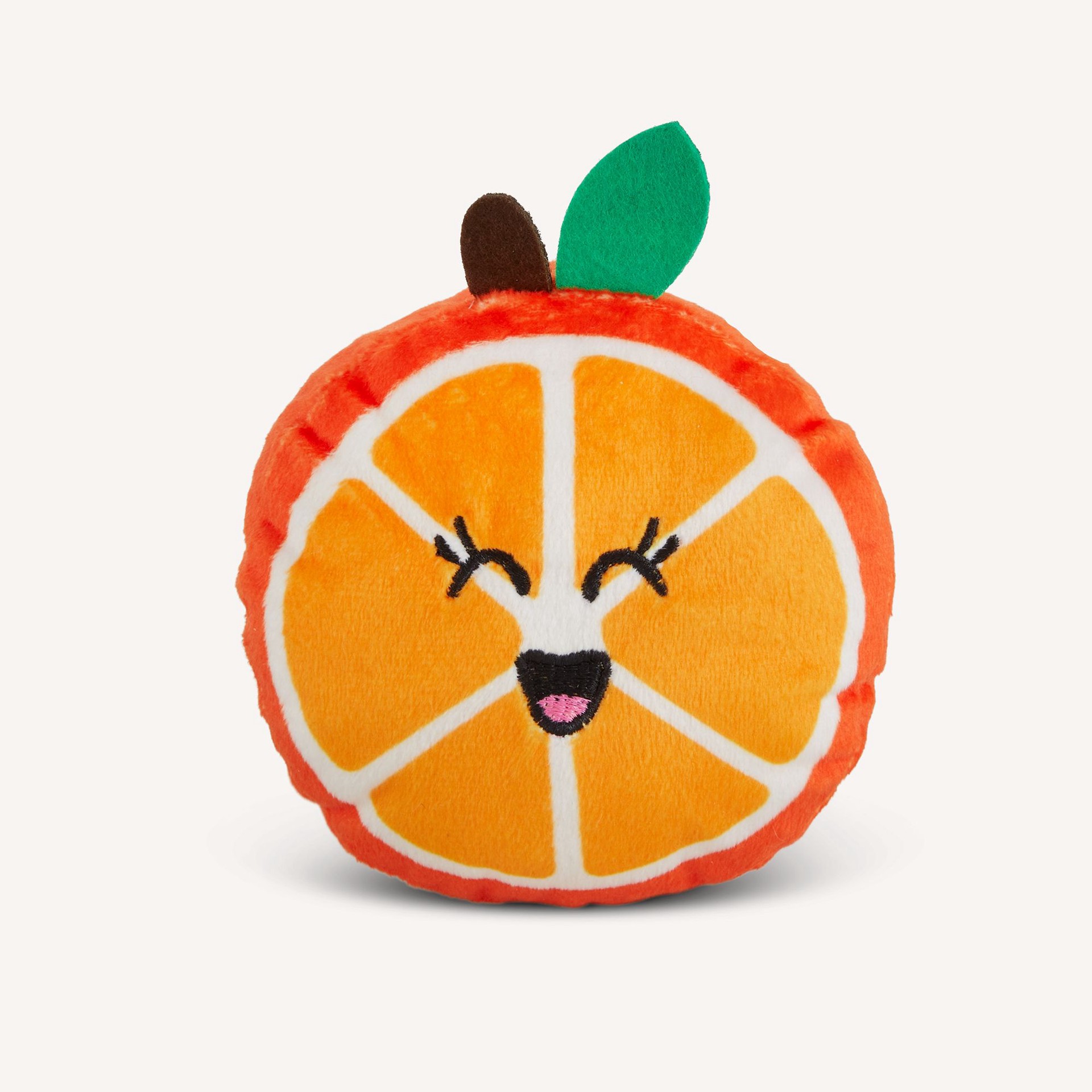 slide 1 of 1, Joyhound Crazy Comfy Plush Orange Dog Toy - Squeaker, 1 ct