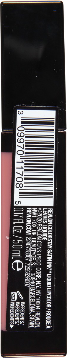 slide 8 of 9, Revlon ColorStay Satin Ink Partner in Crime 007 Liquid Lipcolor 0.17 fl oz, 0.17 fl oz