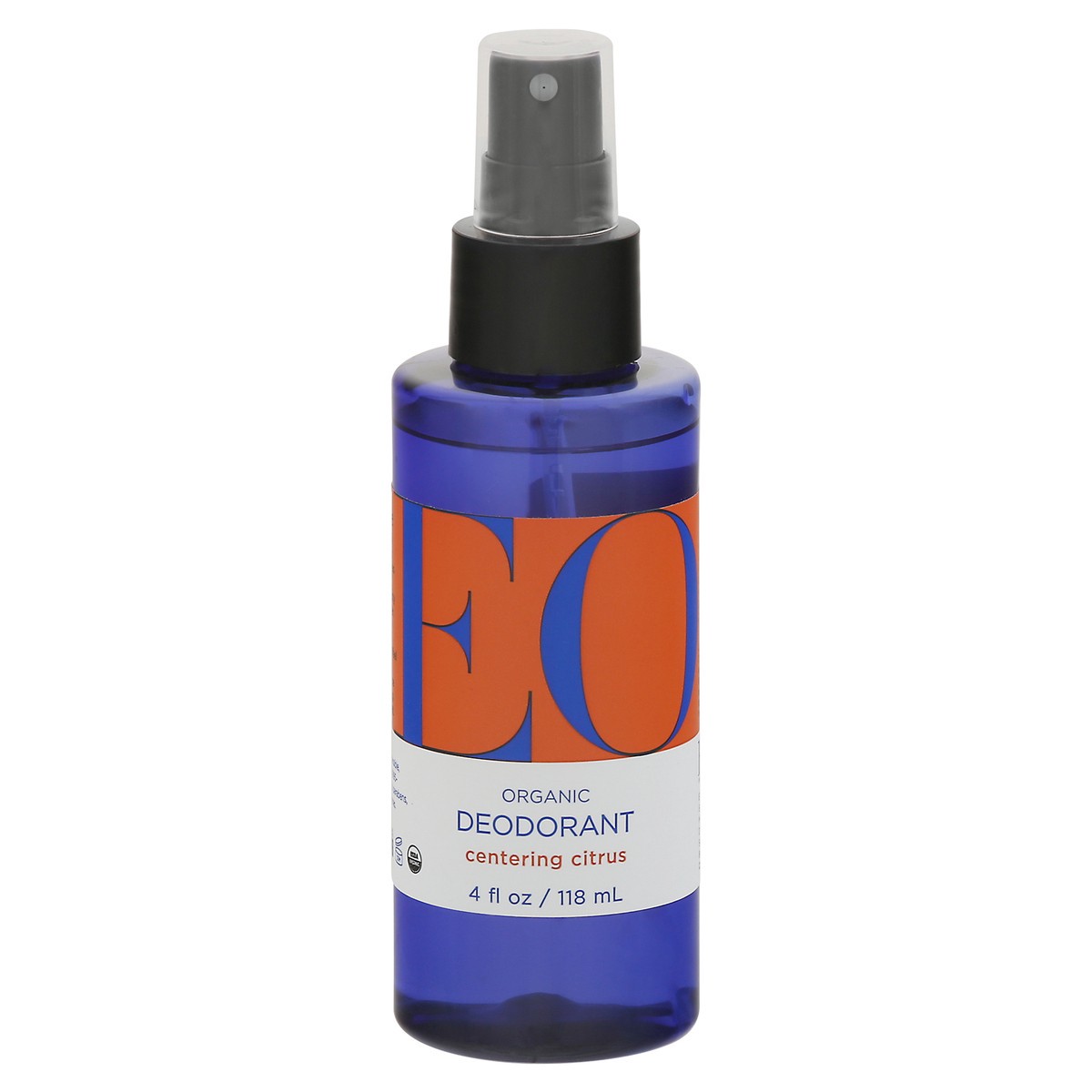 slide 1 of 1, EO Centering Citrus Deodorant Spray, 4 oz