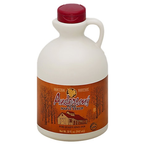 slide 1 of 1, Andersons Syrup Maple Pure, 32 fl oz