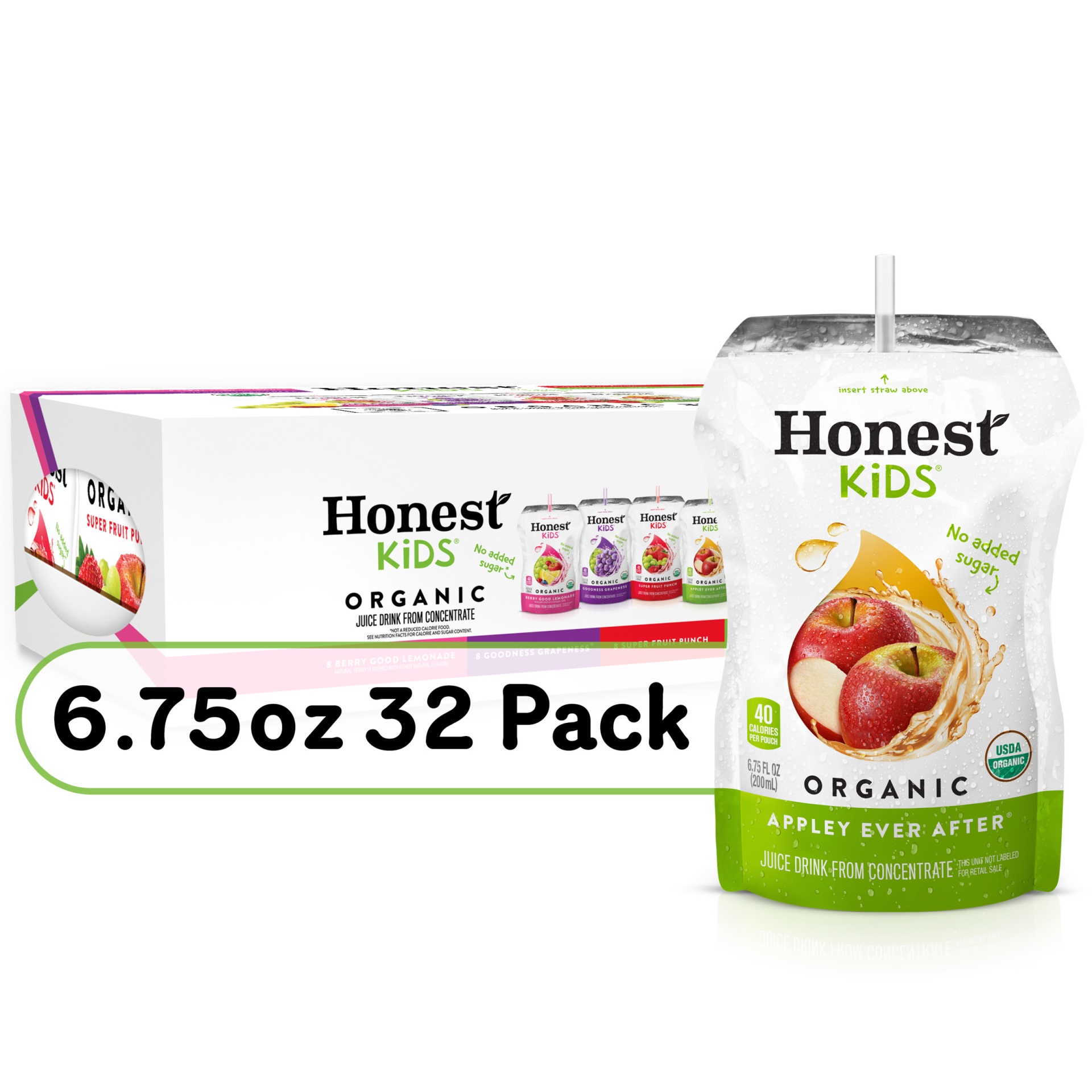 H-E-B Organics Orange Juice 6.75 oz Boxes