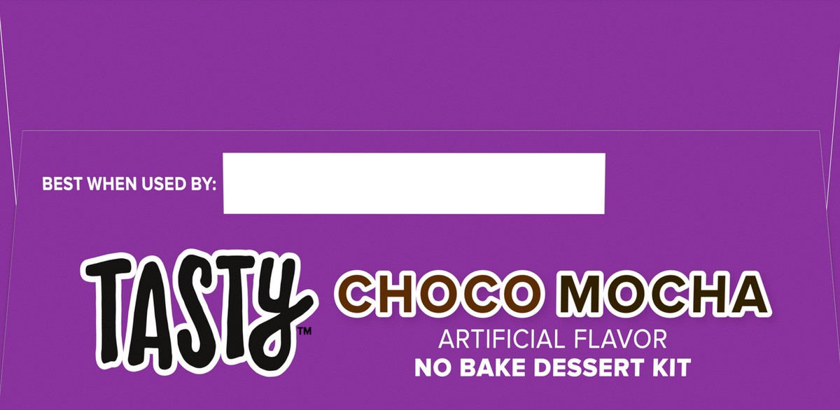 slide 10 of 10, Tasty Choco Mocha No Bake Dessert Kit 12.7 oz. Box, 12.7 oz