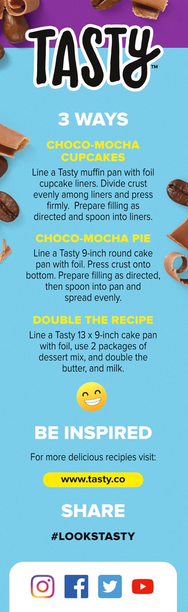 slide 2 of 10, Tasty Choco Mocha No Bake Dessert Kit 12.7 oz. Box, 12.7 oz