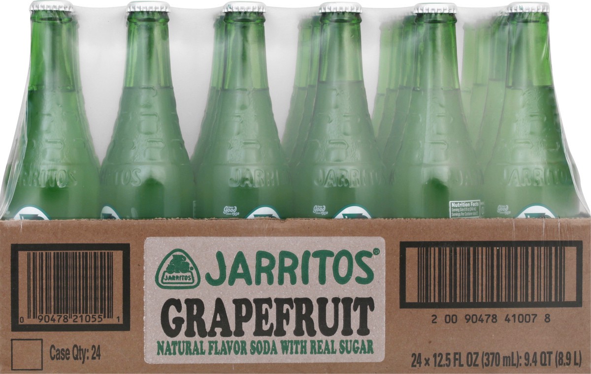 slide 7 of 11, Jarritos Grapefruit Soda - 24 ct; 12.5 oz, 24 ct; 12.5 oz