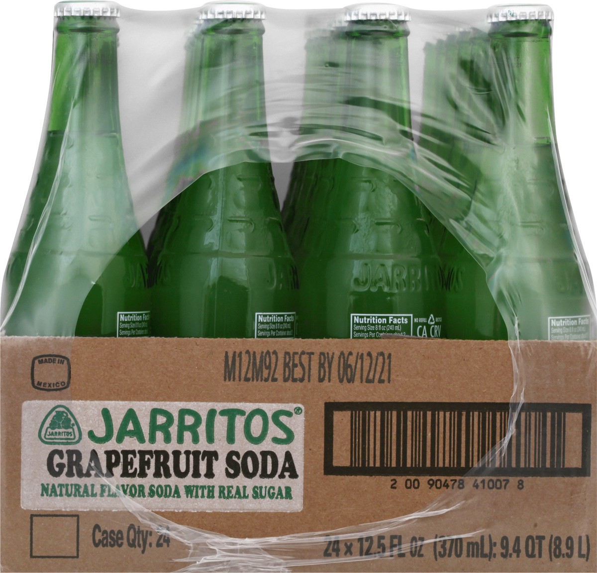 slide 11 of 11, Jarritos Grapefruit Soda - 24 ct; 12.5 oz, 24 ct; 12.5 oz