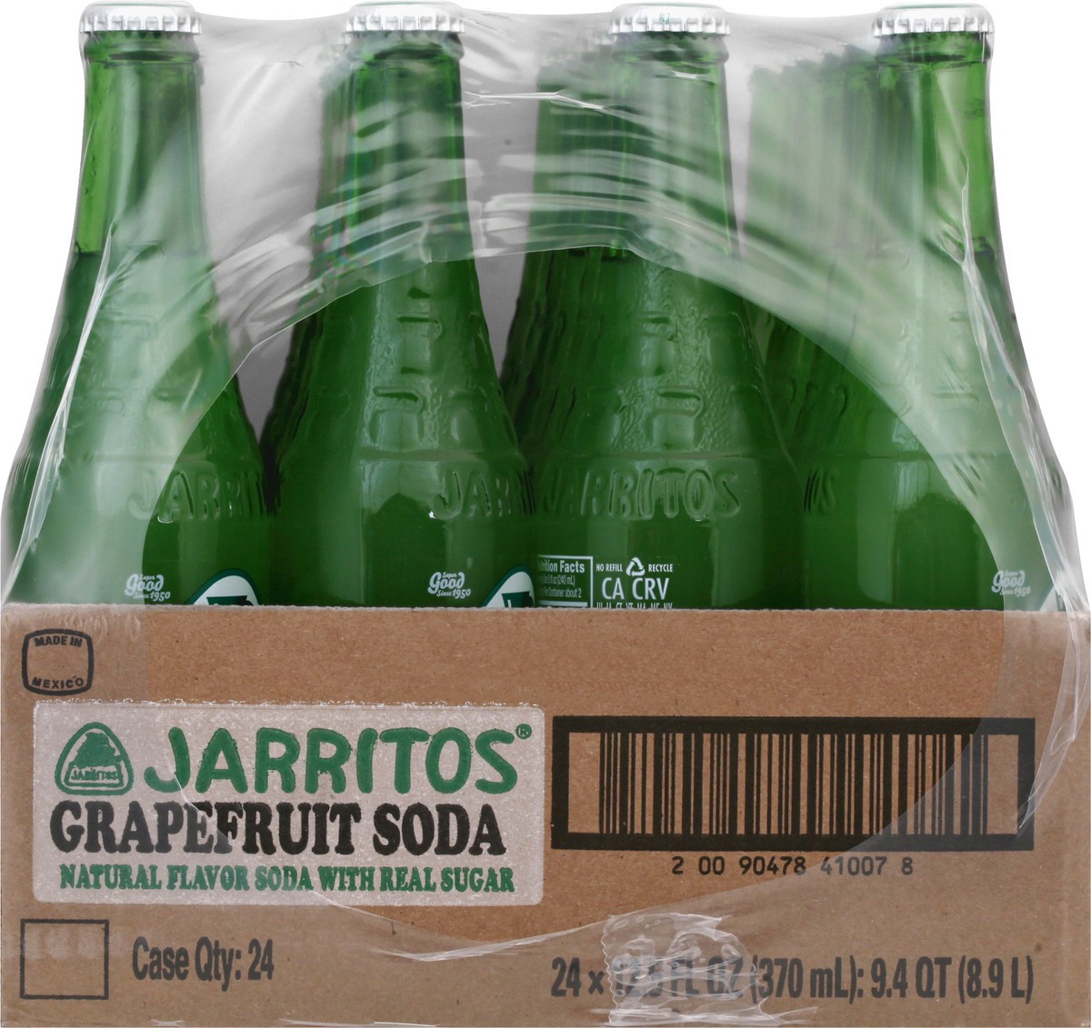slide 5 of 11, Jarritos Grapefruit Soda - 24 ct; 12.5 oz, 24 ct; 12.5 oz