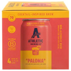 Athletic Brewing Co. Free Wave Hazy IPA Non-Alcoholic Brew, 6 Pack 12 fl oz Cans