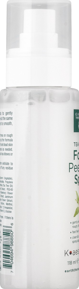 slide 3 of 9, Earth Therapeutics Koaesthetics Tea Tree Foot Peeling Spray 118 ml, 118 ml