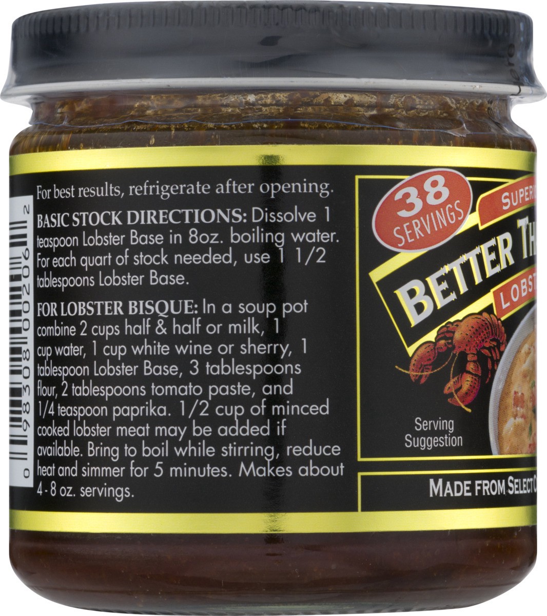 slide 9 of 9, Better than Bouillon Lobster Base 8.0 oz, 8 oz