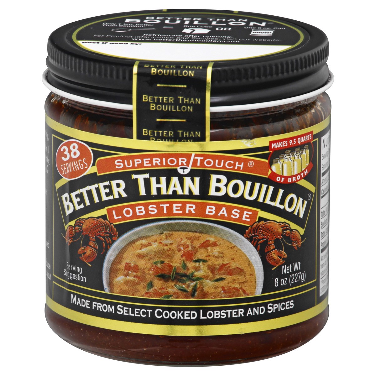 slide 1 of 9, Better than Bouillon Lobster Base 8.0 oz, 8 oz