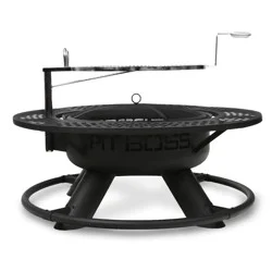 Pit Boss 2-In-1 Outdoor Cowboy Fire Pit