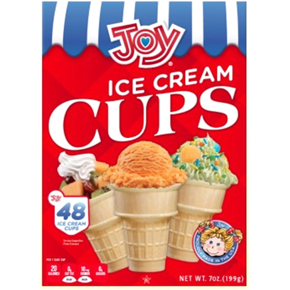 slide 1 of 5, Joy Ice Cream Cups, 48 ct