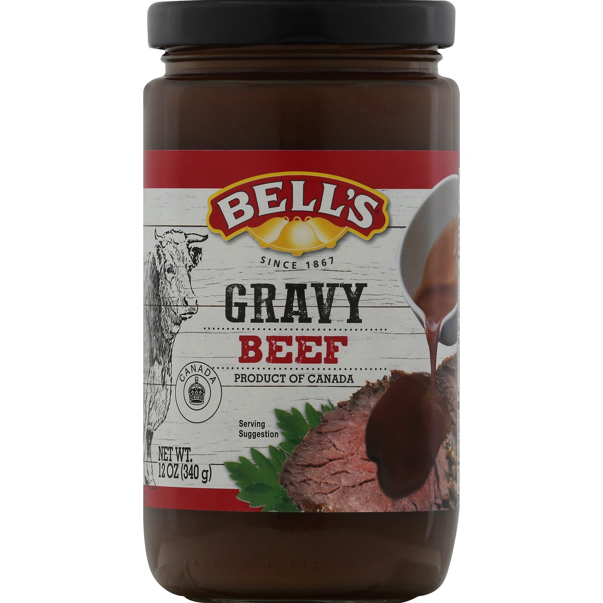 slide 7 of 10, Bell's Beef Gravy 12 oz, 12 oz