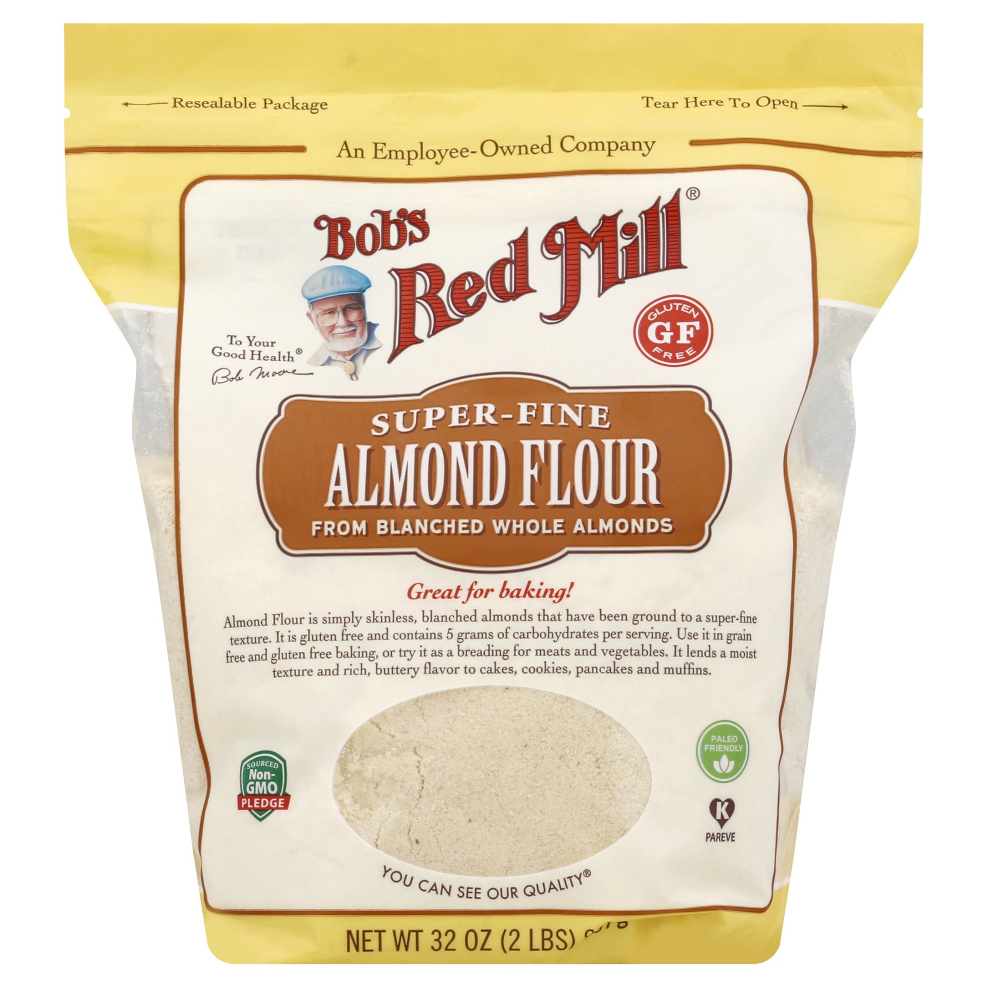 slide 1 of 2, Bob's Red Mill Almond Meal Flour, 32 oz