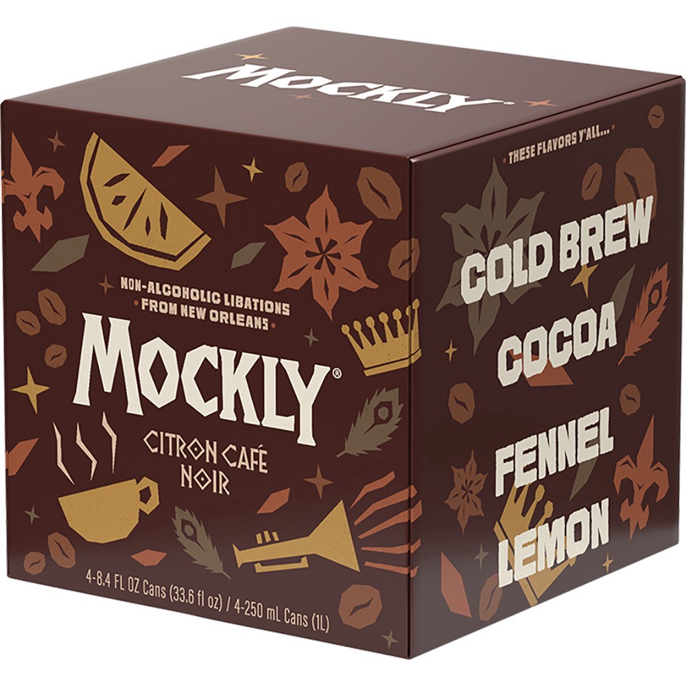 slide 1 of 1, Mockly N/a Citron Cafe Noir, 4 ct; 8.4 oz