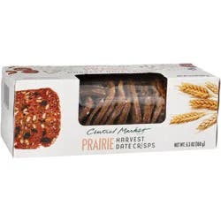 Central Market Prairie Harvest Date Crisps