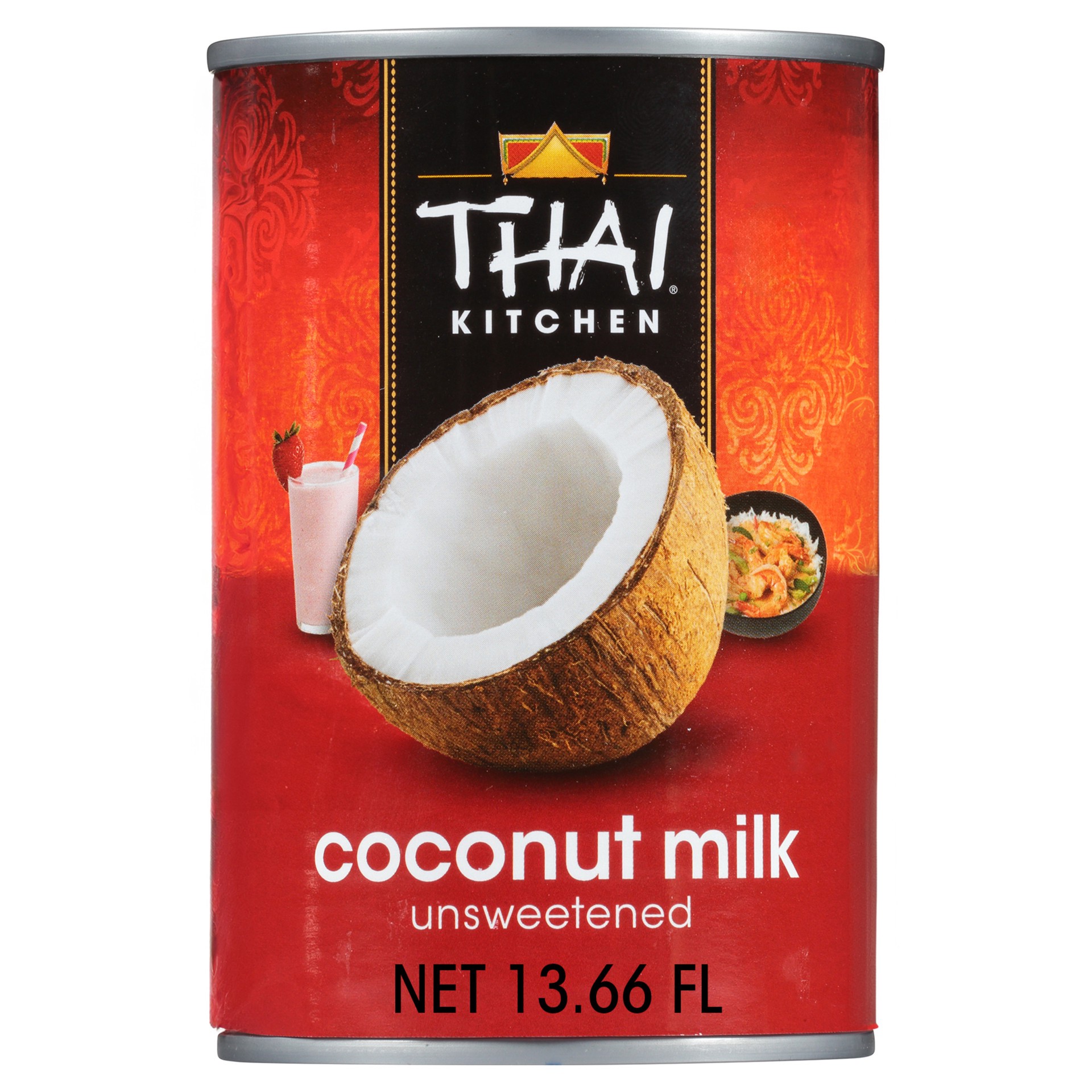slide 1 of 5, Thai Kitchen Unsweetened Coconut Milk, 13.66 fl oz