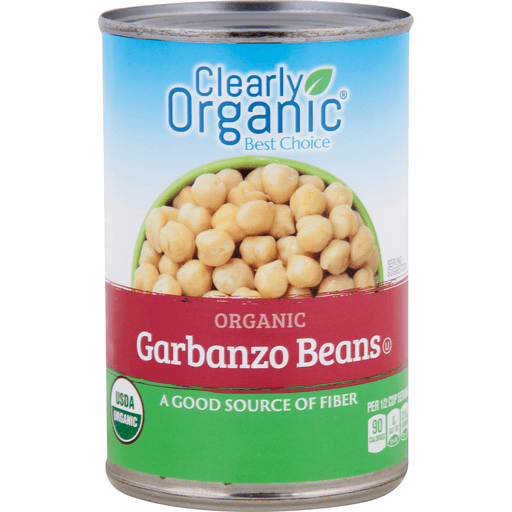 slide 1 of 1, Clearly Organic Garbanzo Beans , 15 oz