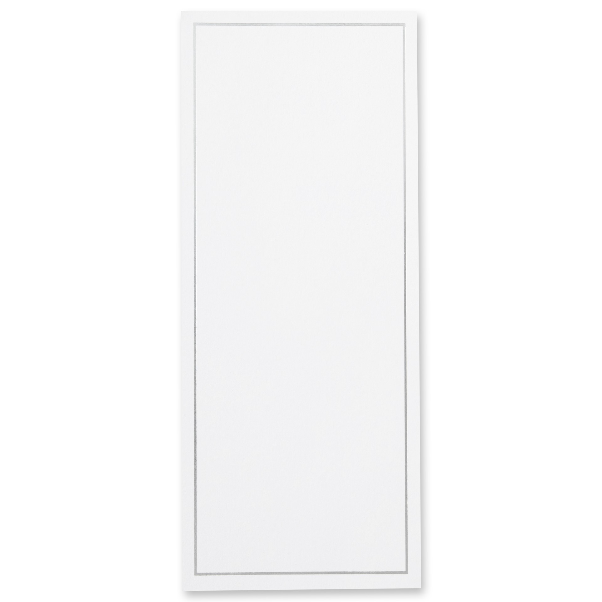 slide 5 of 5, Flat Cards By Recollections, 3.87" X 9.25", 3.87 in x 9.25 in