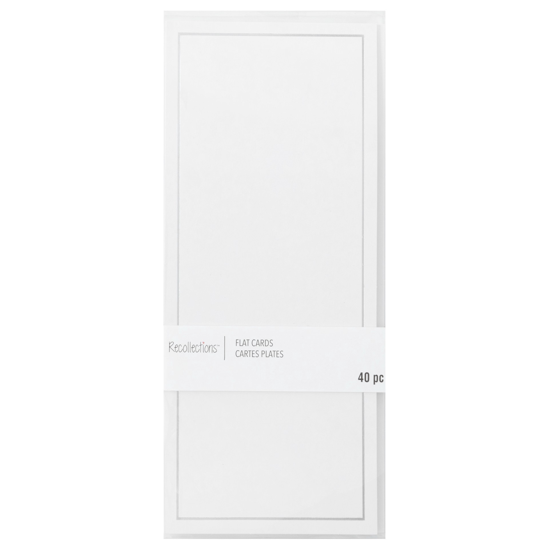 slide 3 of 5, Flat Cards By Recollections, 3.87" X 9.25", 3.87 in x 9.25 in