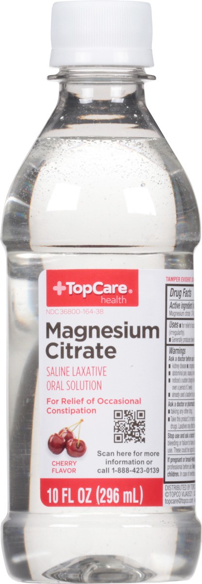 slide 7 of 9, TopCare Health Cherry Flavor Magnesium Citrate 10 fl oz, 10 fl oz