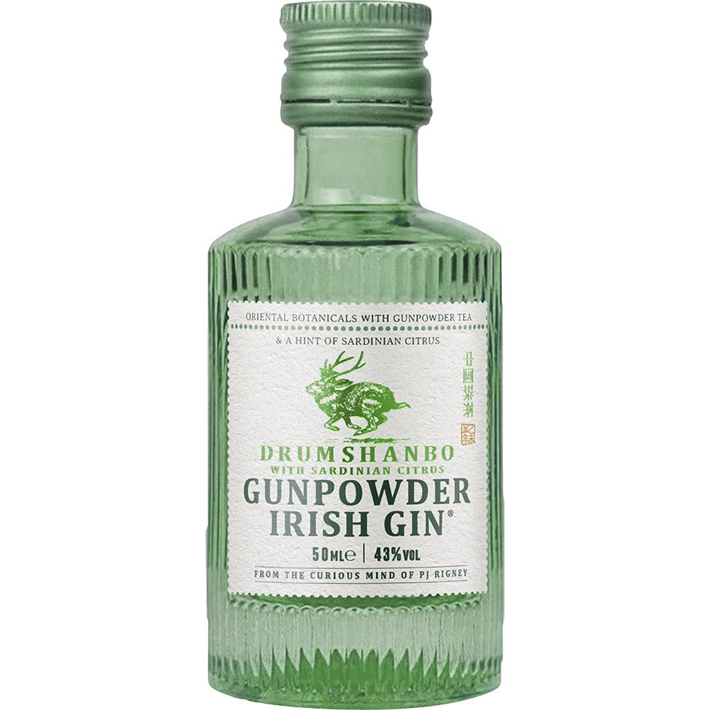 slide 1 of 1, Drumshanbo Gunpowder Sardinian Gin, 50 ml