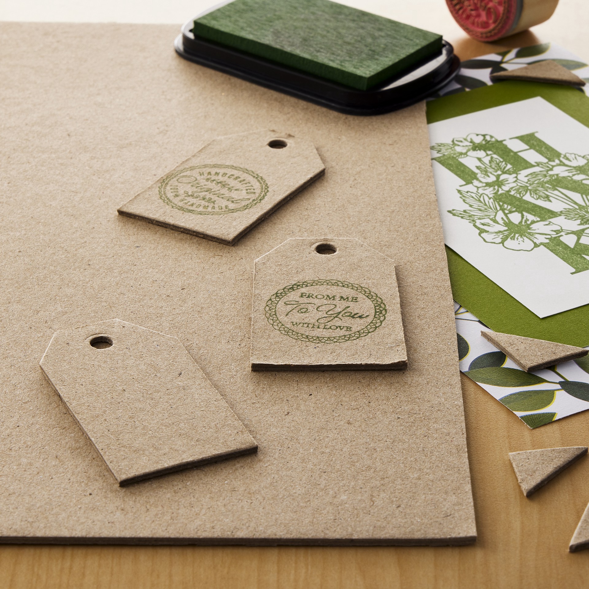 slide 2 of 2, Kraft Chipboard Paper By Recollections, 12" X 12", 12 in x 12 in