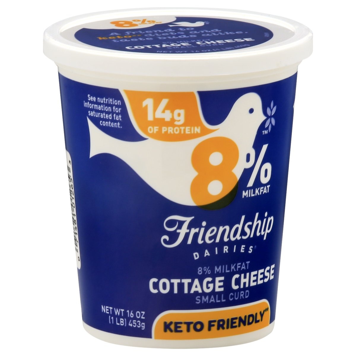 slide 1 of 1, Friendship Dairies Friendship Keto Cottage Cheese, 16 oz