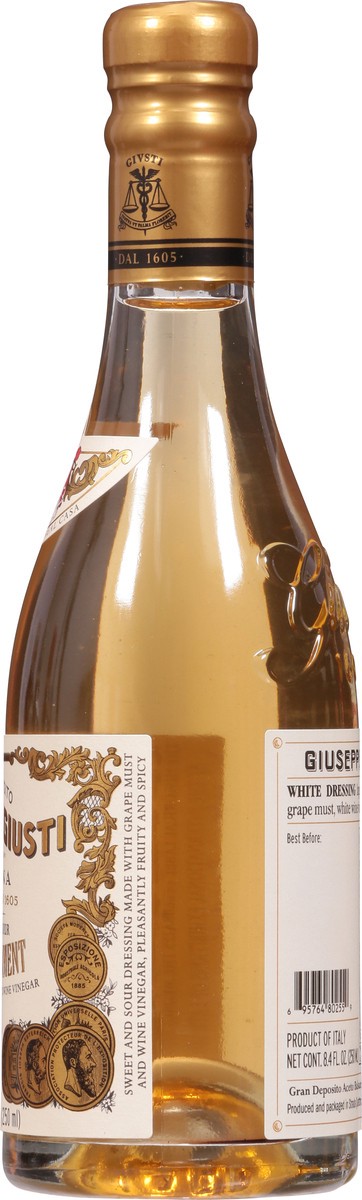 slide 13 of 13, Giuseppe Giusti Sweet and Sour White Condiment 8.4 fl oz, 8.4 fl oz