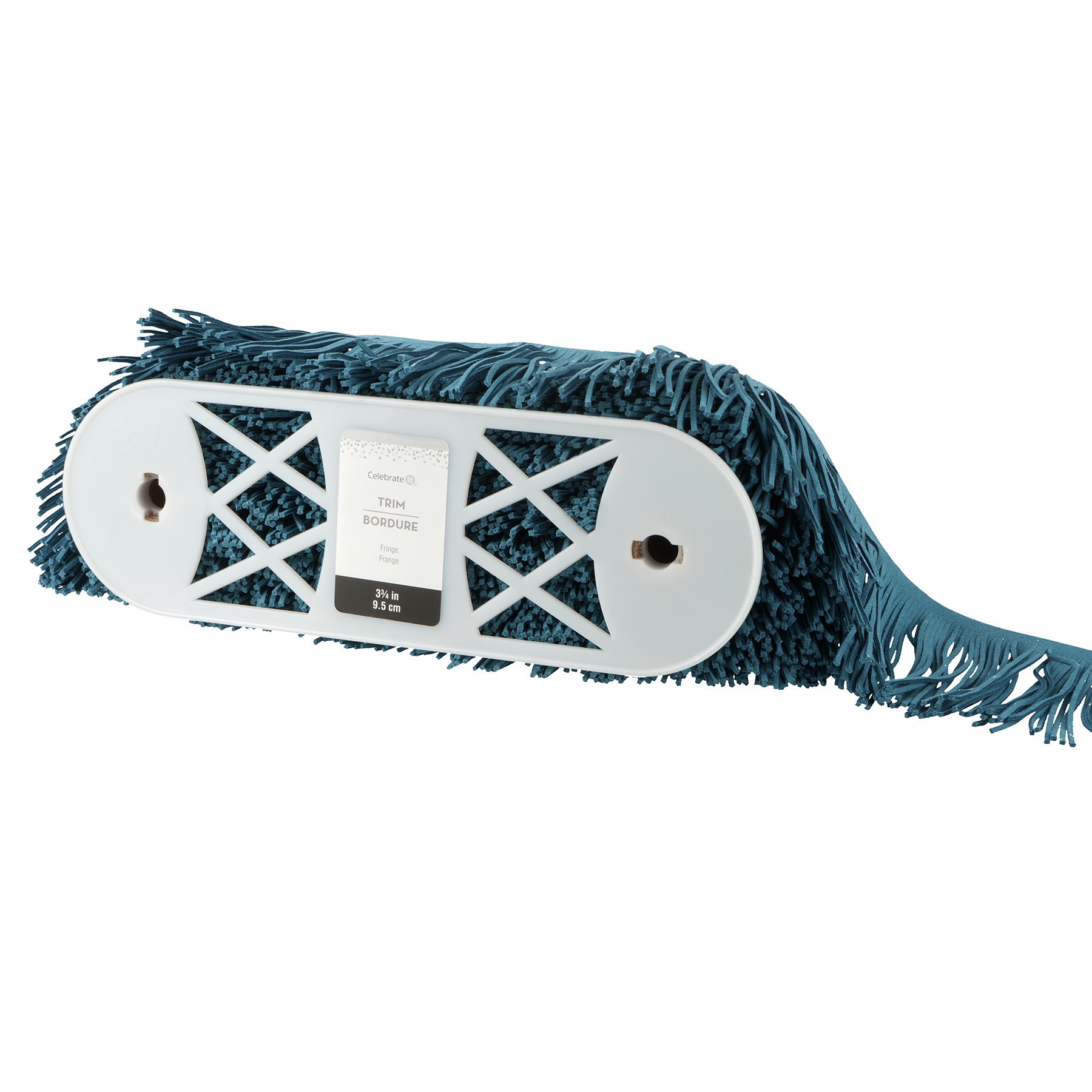 slide 2 of 3, 3.75" Flocked Fringe Trim By Celebrate It, 