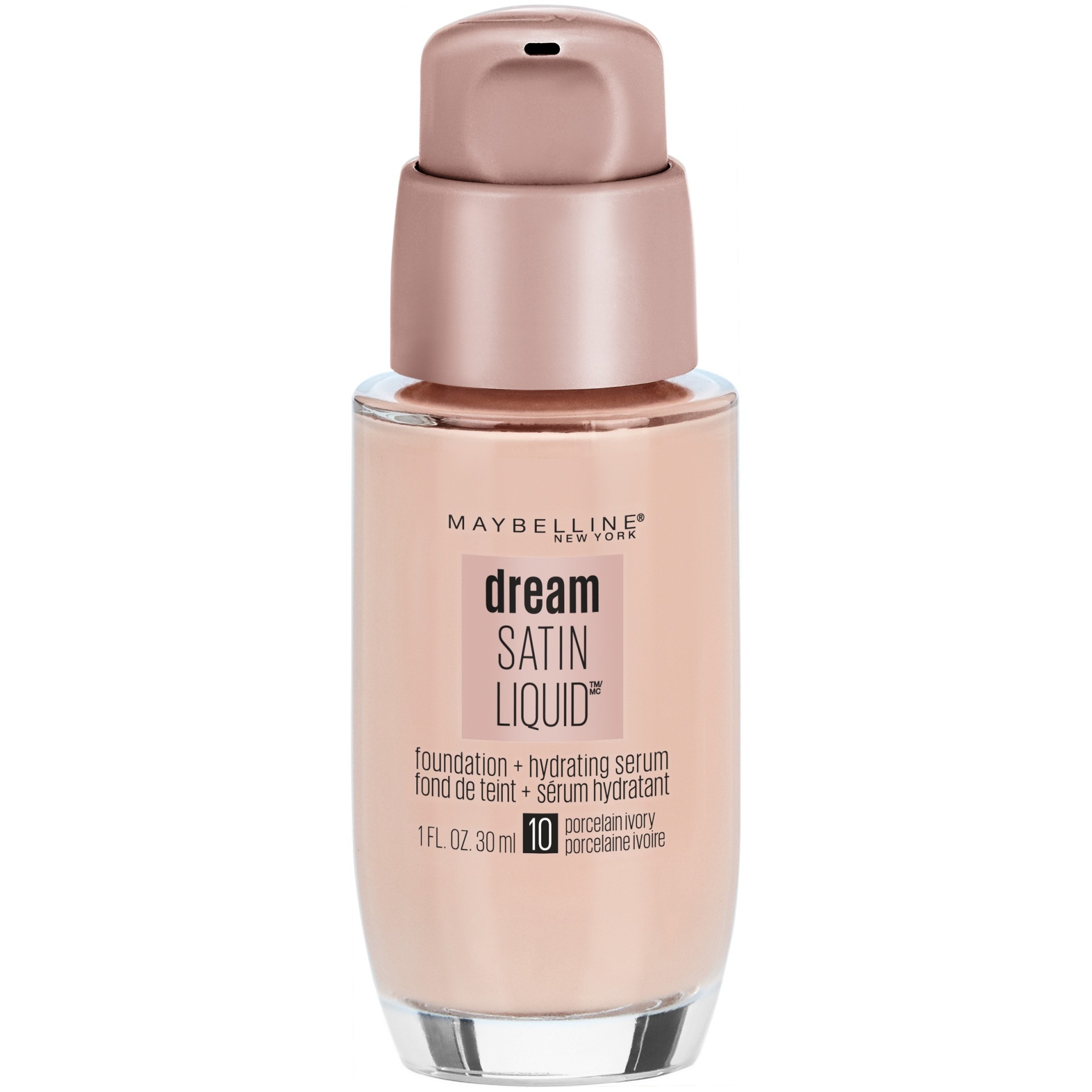 slide 1 of 1, Maybelline Dream Liquid Mousse Foundation 10 Porcelain Ivory, 1 fl oz