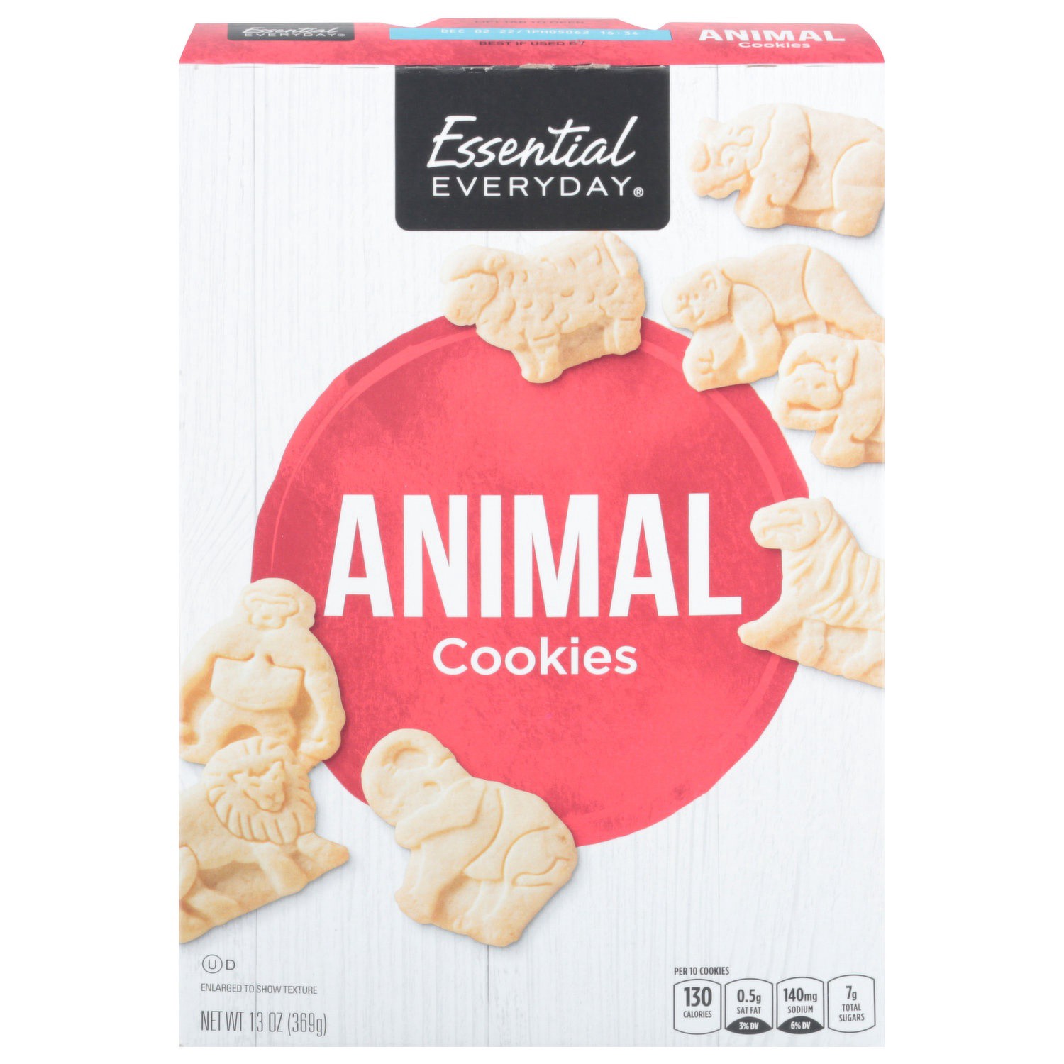 slide 1 of 1, Essential Everyday Animal Crackers, 13 oz