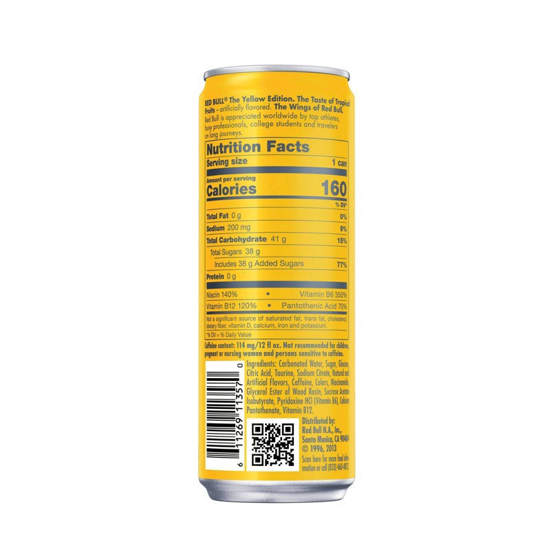 slide 3 of 65, Red Bull The Yellow Edition Tropical Energy Drink 12 fl oz, 12 fl oz