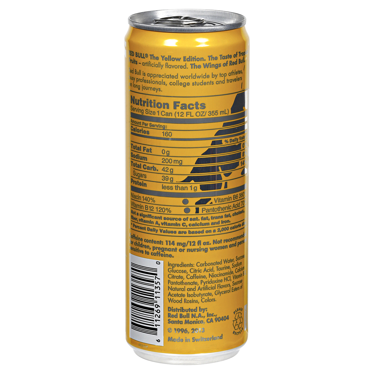 slide 23 of 65, Red Bull The Yellow Edition Tropical Energy Drink 12 fl oz, 12 fl oz